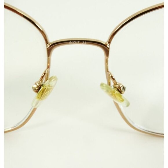 Kate Spade Eyeglasses Frames Only Pink Zeena/G Rose Gold Metal 54-17 Cat Eye - Picture 9 of 16